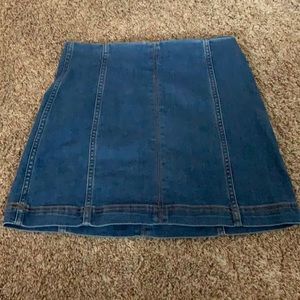 target denim skirt!